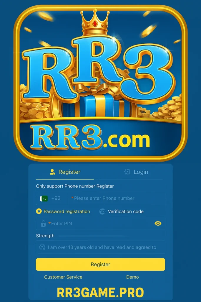 RR3 Game Registration
