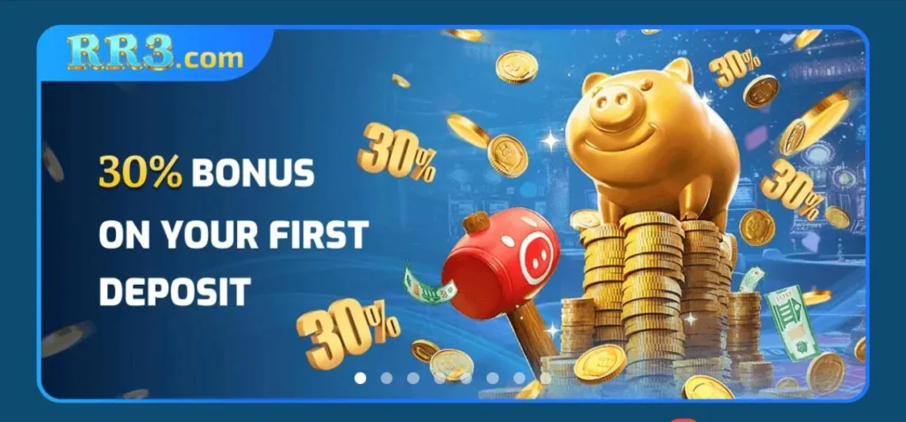 RR3 game 30% Bonus